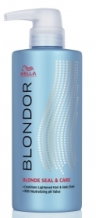 WELLA BLONDOR BLONDE SEAL CARE 500ml Kondicionér pro zesvětlené vlasy