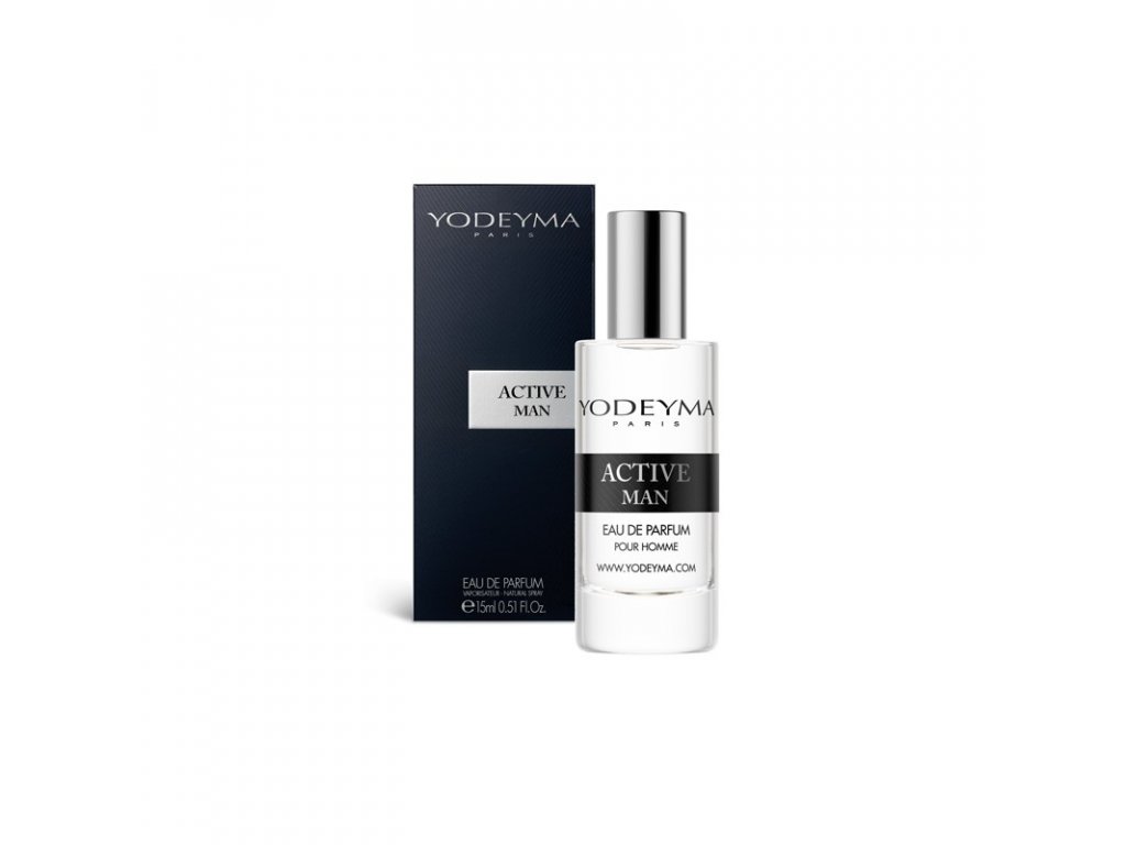 TESTER Yodeyma Paris ACTIVE MAN Eau de Parfum 15ml
